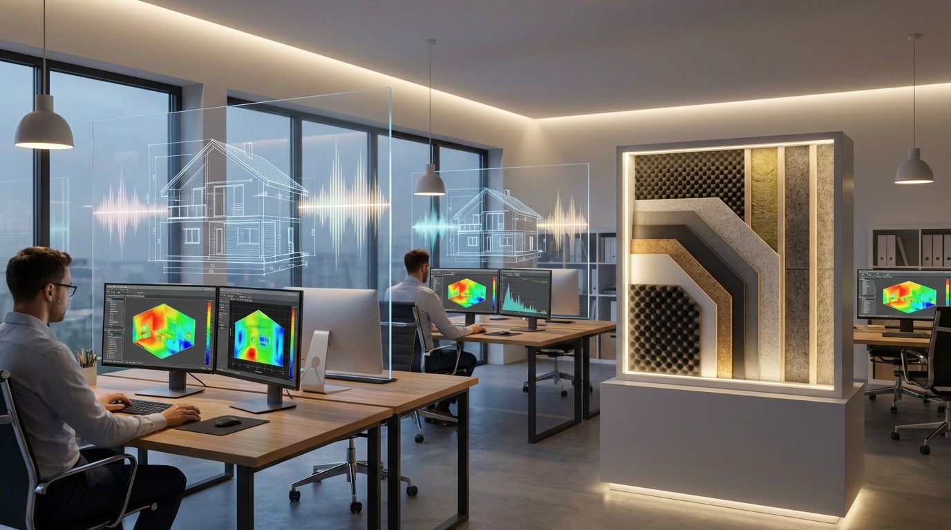 Your Neighbor's TV Is 42 Decibels Too Loud. An AI Heard It Before the Walls Went Up.