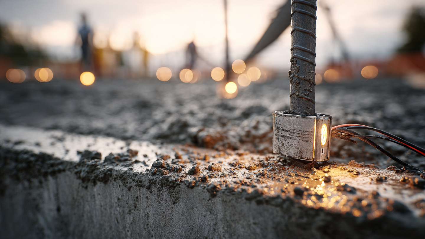 Your Concrete Was Tested by Crushing a Cylinder in a Lab. The Sensor ...