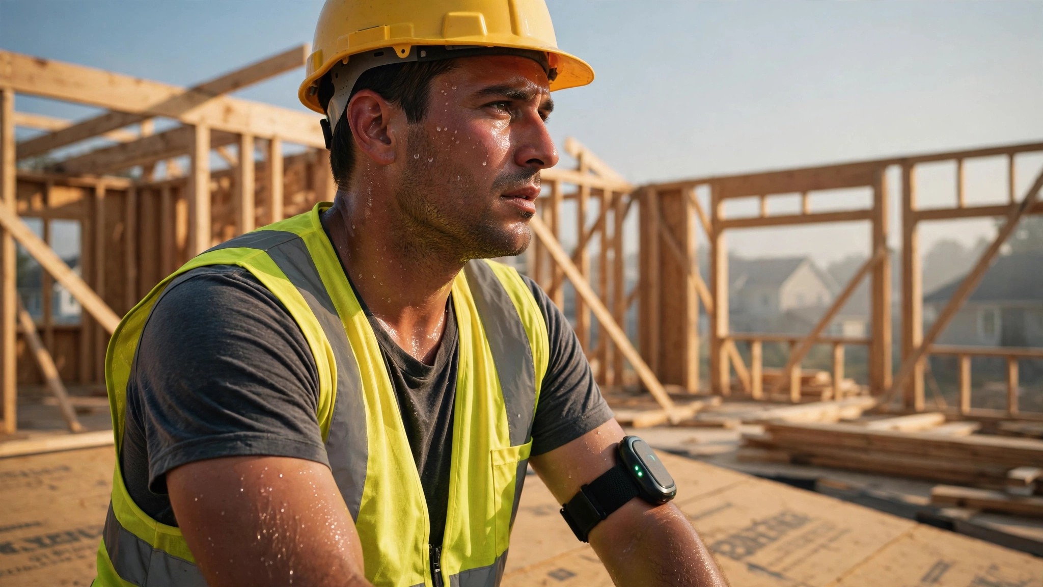 A Nuclear Worker Wears a Sensor That Predicts Heat Stroke Twenty Minutes Before It Happens. Your Roofer Gets a Water Jug.