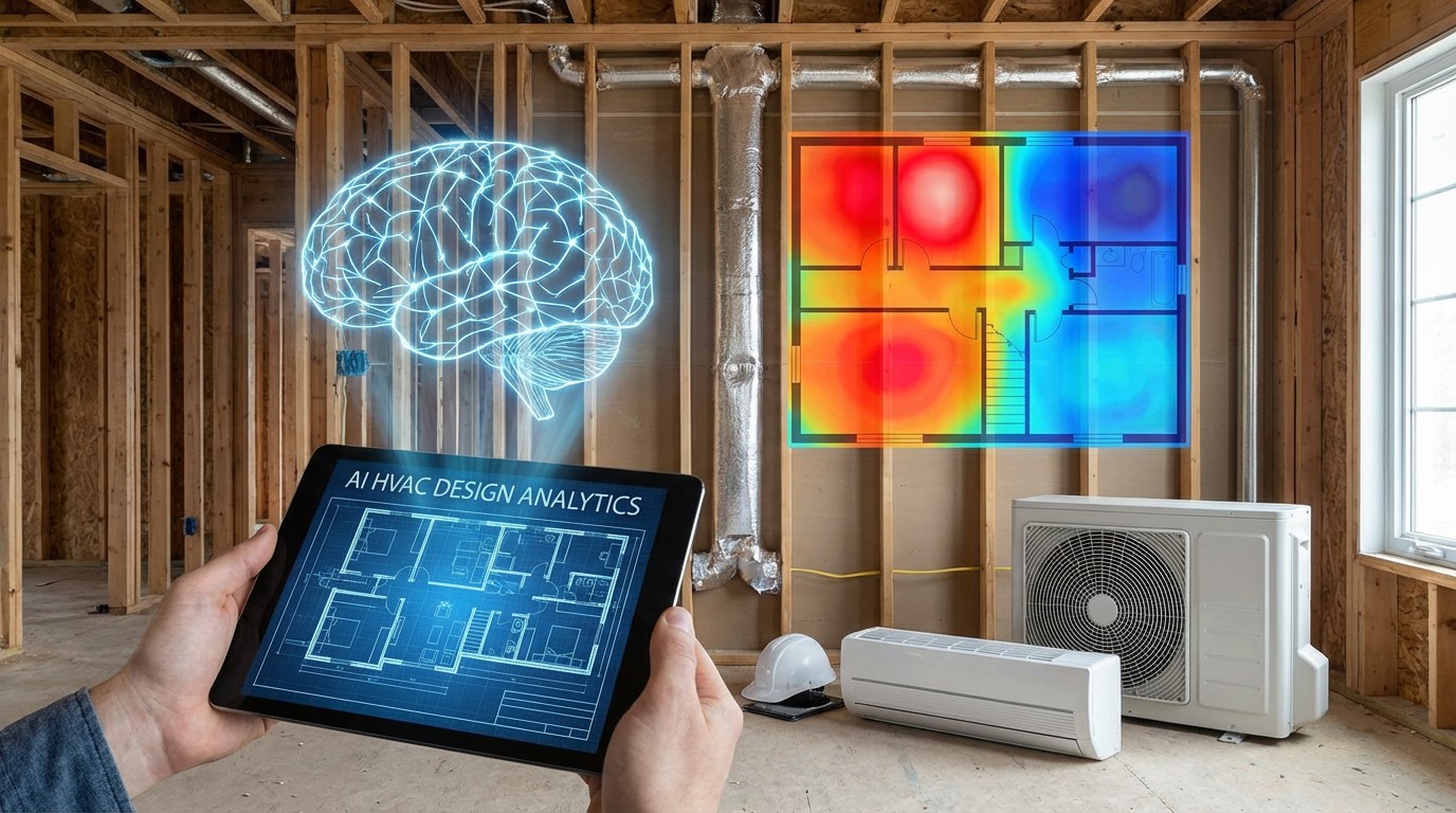 Half of America's HVAC Systems Are the Wrong Size. AI Is Fixing That Before the Drywall Goes Up.