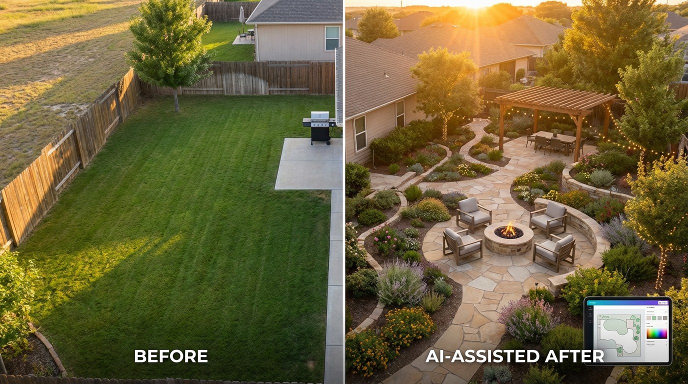 Your Landscaper Charged $6,000 to Guess. The AI Showed You 15 Options in 30 Seconds.