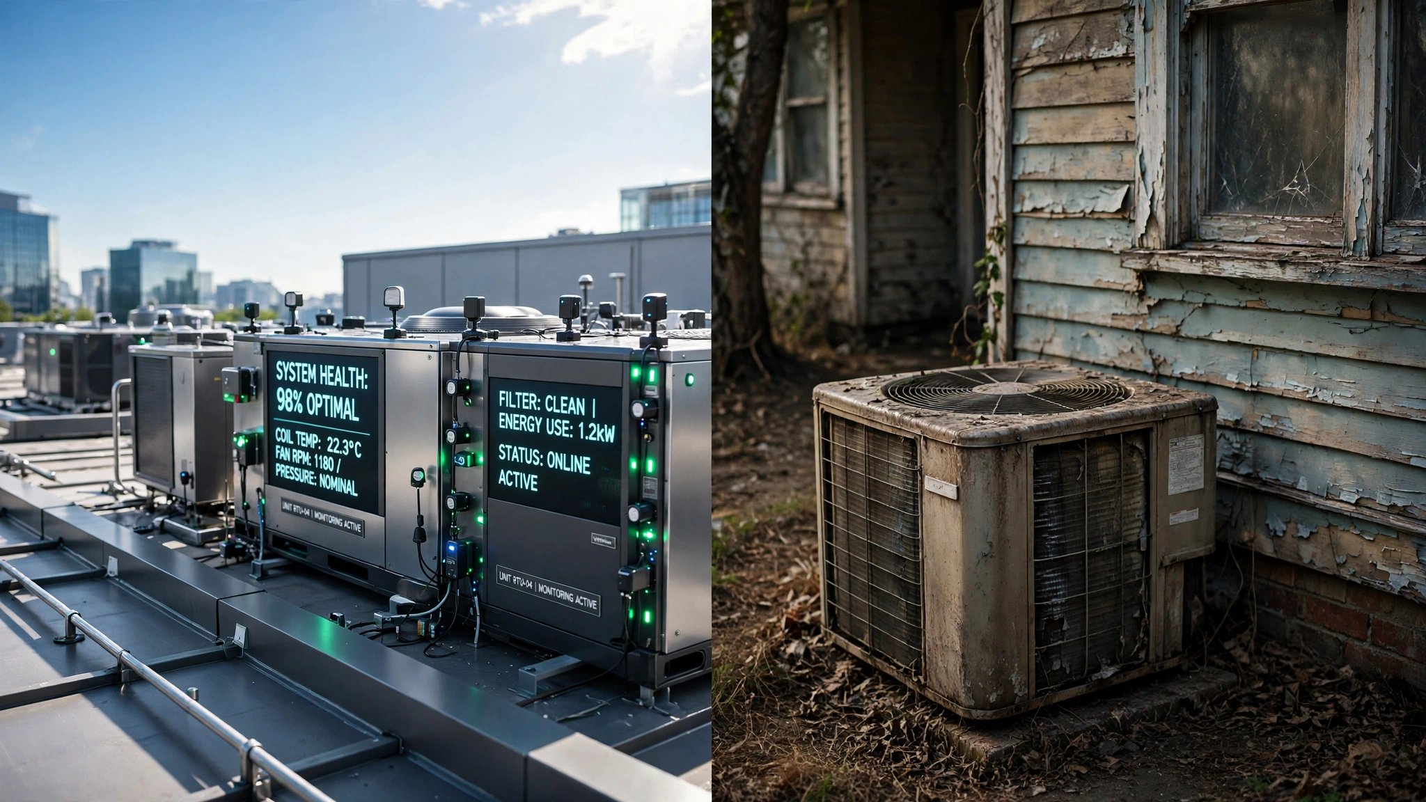 Your Office Building Knows Its HVAC Will Fail in Six Weeks. Your House Finds Out When It Stops Working.