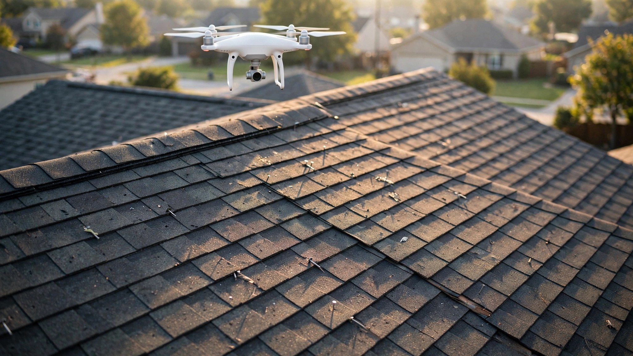 Sixty Percent of Roof Failures Start With a Nail. A $200 Drone Flight Finds Them All. Nobody Flies It.